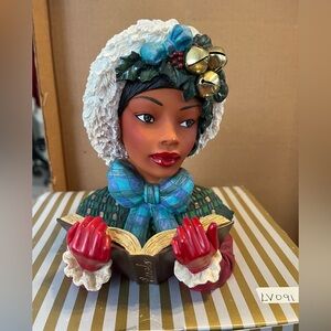 CAMEO GIRLS SPECIAL DELUXE EDITION HEAD VASE CELESTE 1862 SEASON'S JOY 144/1500